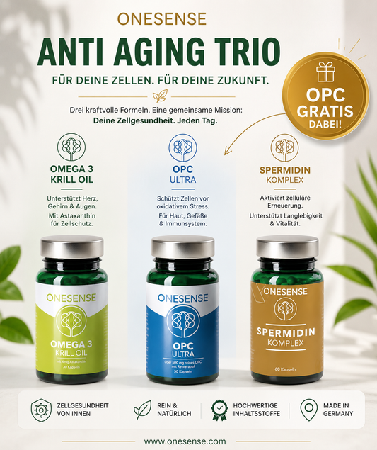 Anti Aging Trio mit GRATIS OPC Ultra