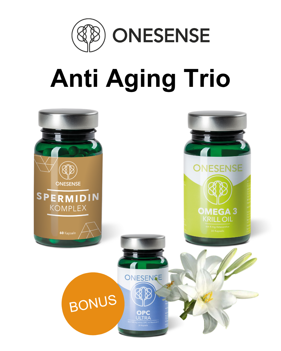 Anti Aging Trio with FREE OPC Ultra