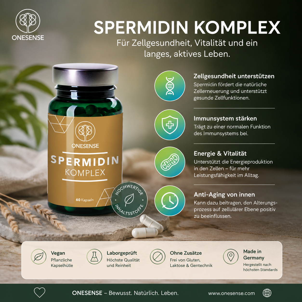 Spermidine Complex 60 capsules